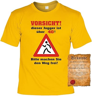 Zum 40 Geburtstag Lustiges Walking Läufer Sprüche Tshirt