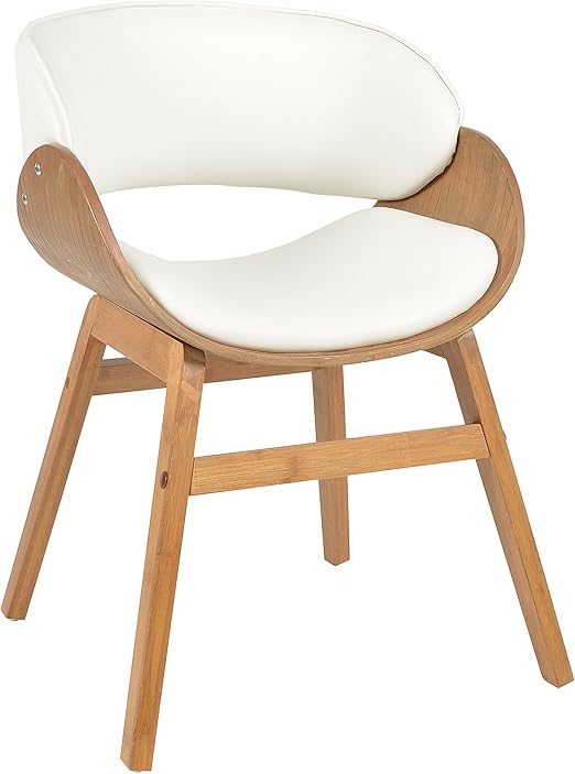 Ts Ideen 1x Design Club Sessel Esstisch Kuchen Esszimmer Stuhl Sitz In Weiss Holz Amazon De Kuche Haushalt