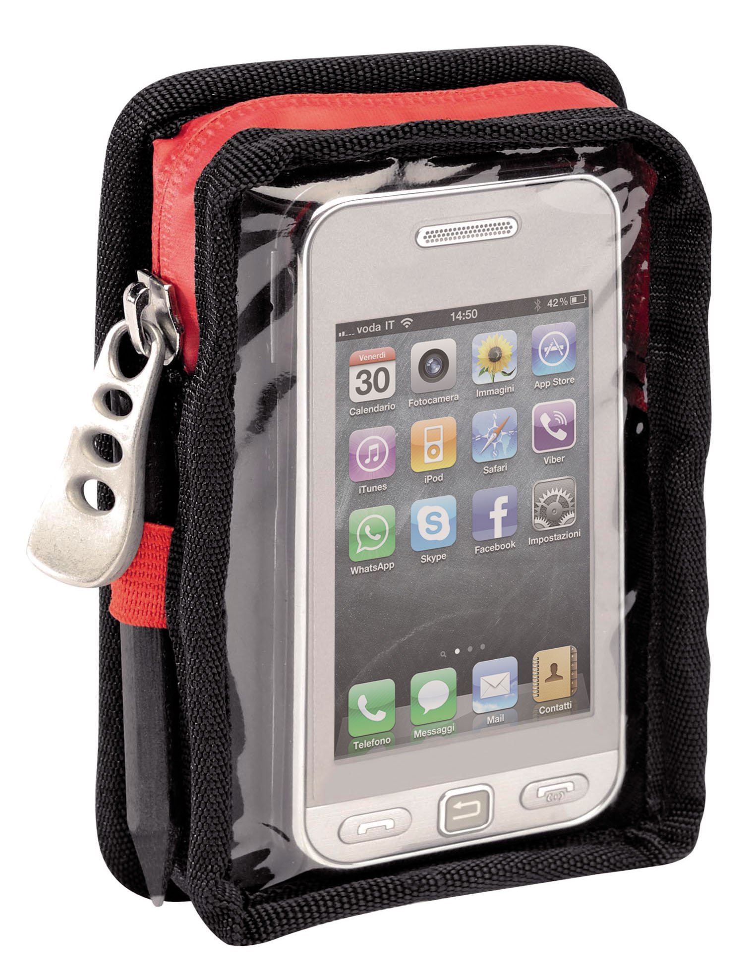 Plano 549 Mobile/Smart Phone Pouch, Black, Set of 6 Piece