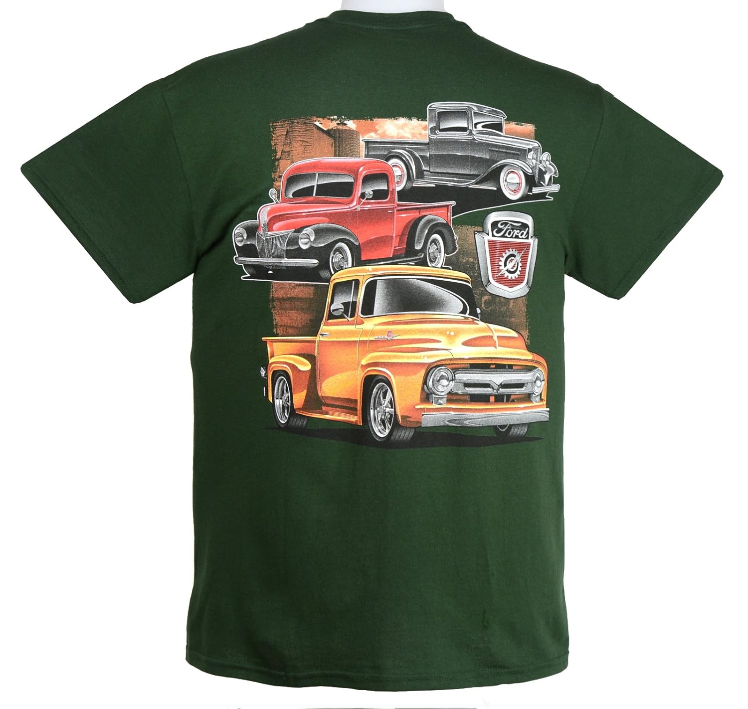 Early Ford Pickup Truck T Shirts 100 Preshrunk Green By Hrac | Minaze