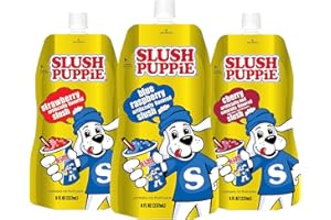 SLUSH PUPPiE 8 fl oz Pouches, Variety Pack, 12 Count