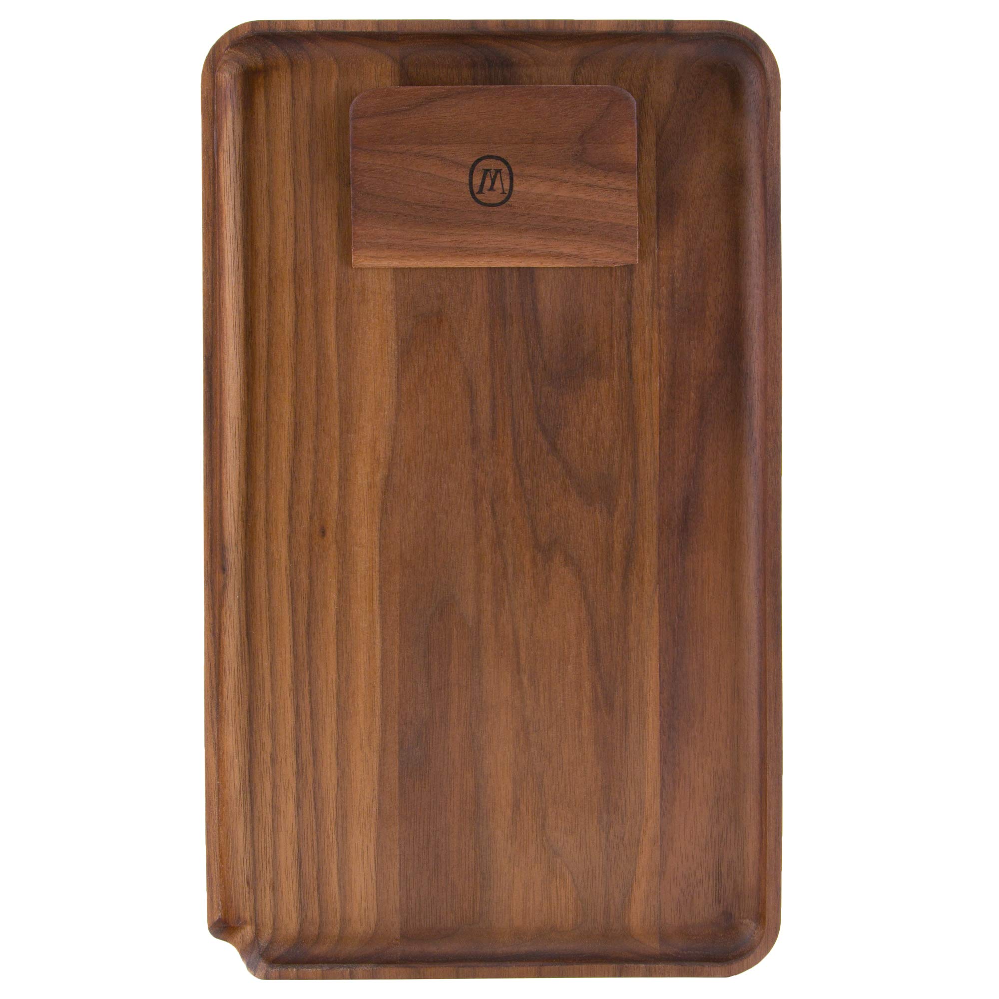 Marley Natural | American Black Walnut Rolling Tray (Large)