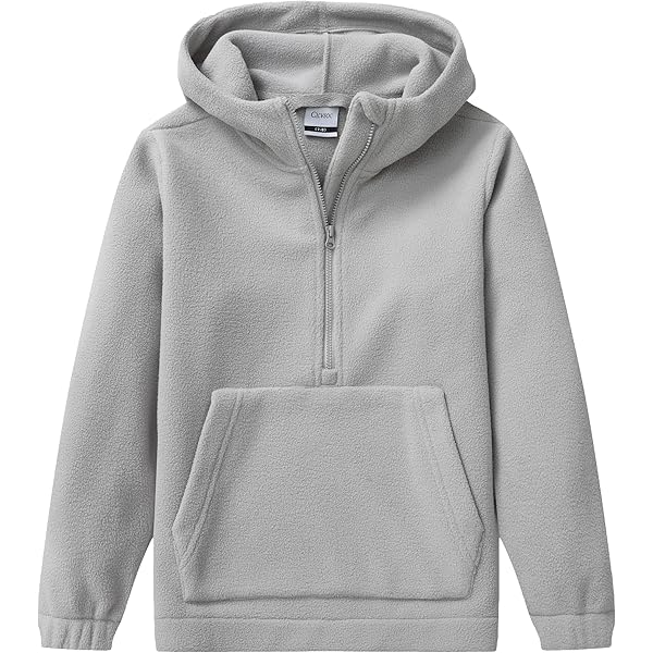 Chandal Ralph Lauren Sudadera Gris Jaspeado Con Capucha Y Logo En