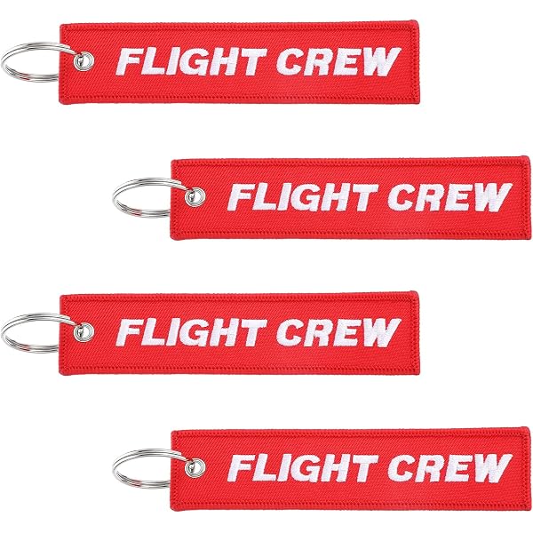Rotary13B1 FLIGHT CREW - Navy Blue/white - 5pcs Key Chains at