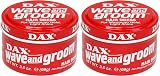 DAX Wave and Groom Styling Wax Professional Hair Product 2 x 3.5oz Pack view 1