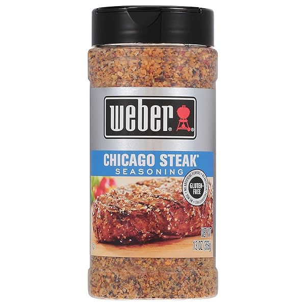 WEBER CHICAGO STEAK SEASONING, 13 OZ