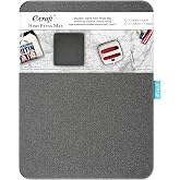 Heat Press Mat for Cricut Easypress: Ecraft 13" x 17" Double-Sided Heating Ironing Mats for Craft Insulation Transfer HTV Vin