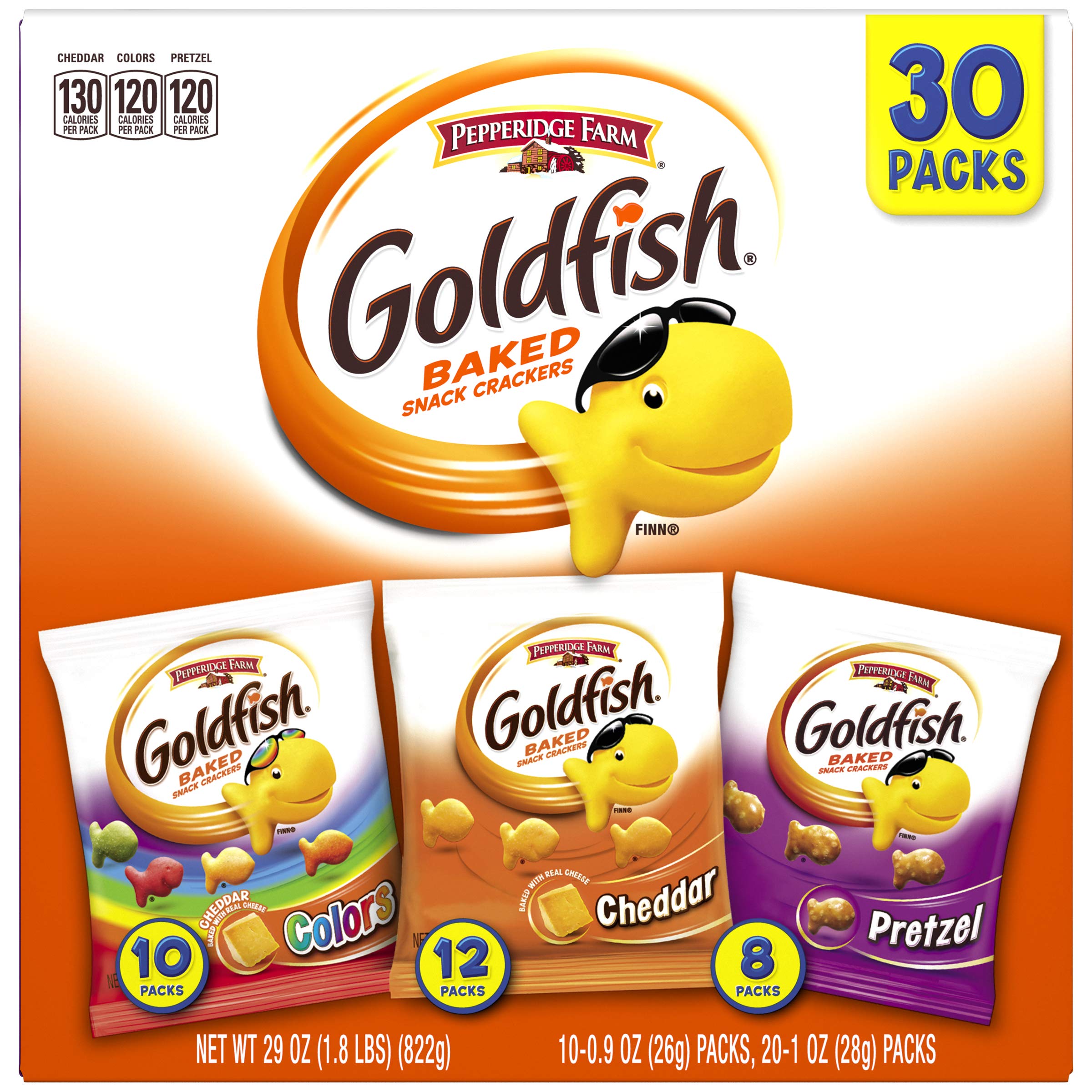 Pepperidge Farm, Goldfish, Crackers, Classic Mix, 29 oz, Variety Pack