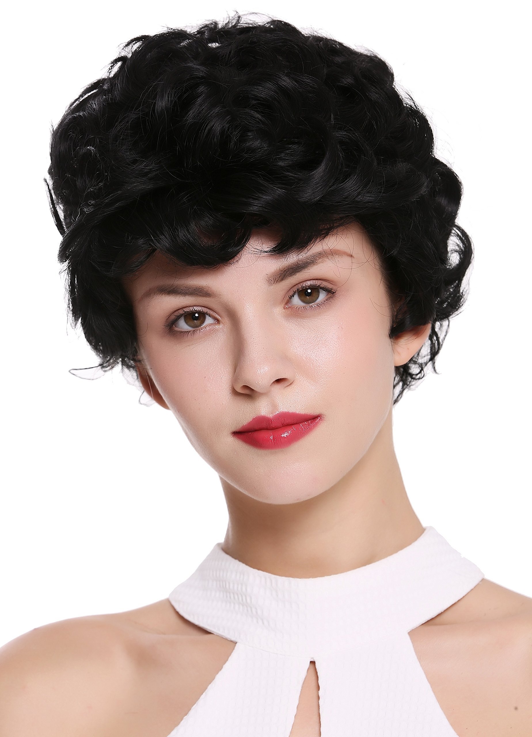 WIG ME UP - DW-2740-1 women's wig short curls curly black