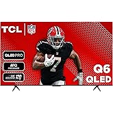 TCL 55-Inch Q65 QLED 4K UHD Smart TV with Google TV (55Q651G, 2024 Model) Dolby Vision, Dolby Atmos, HDR Pro+, Game Accelerat