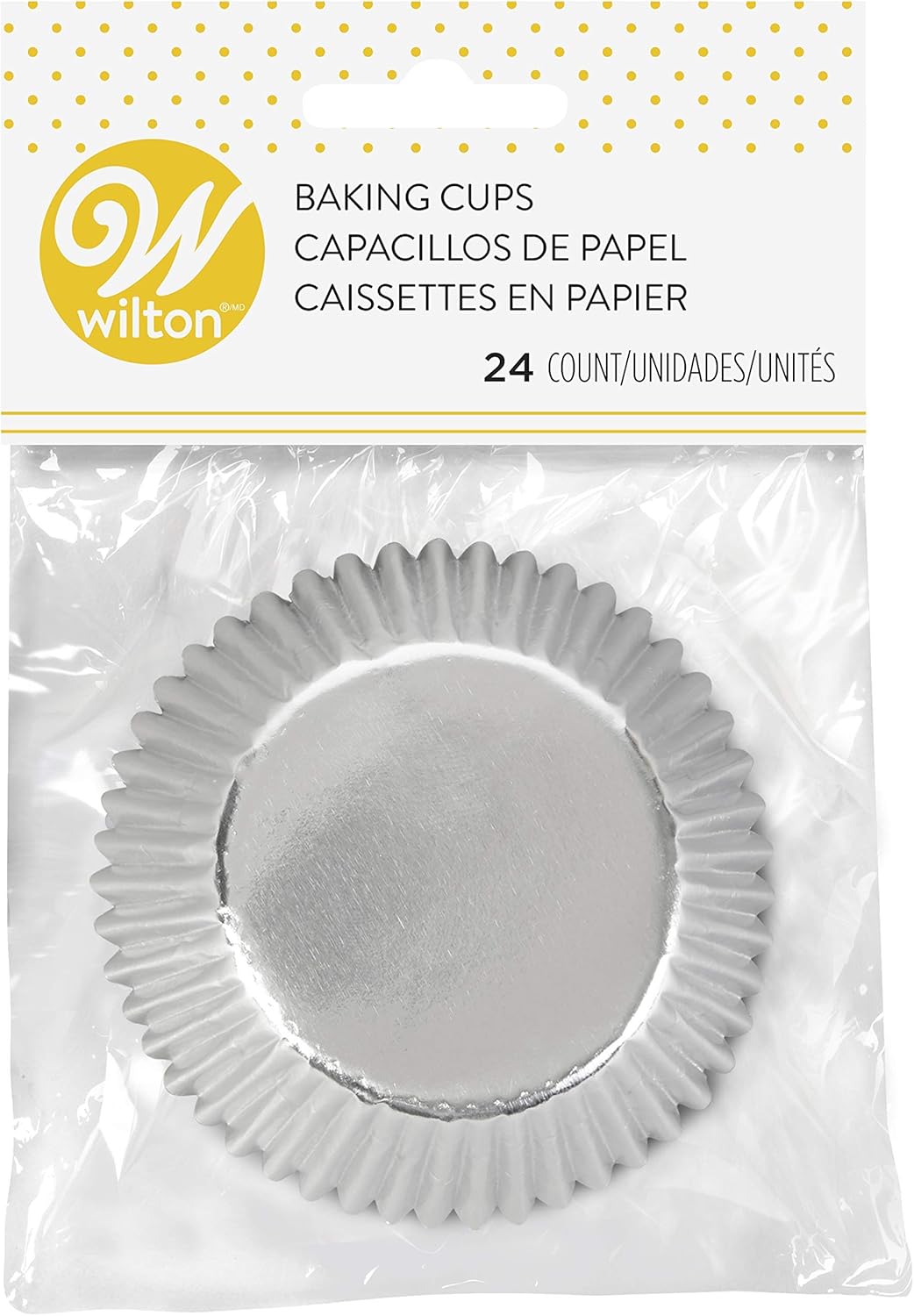 Wilton Silver Foil Baking Cups, Standard, Pack of 24 Amazon.ca Home
