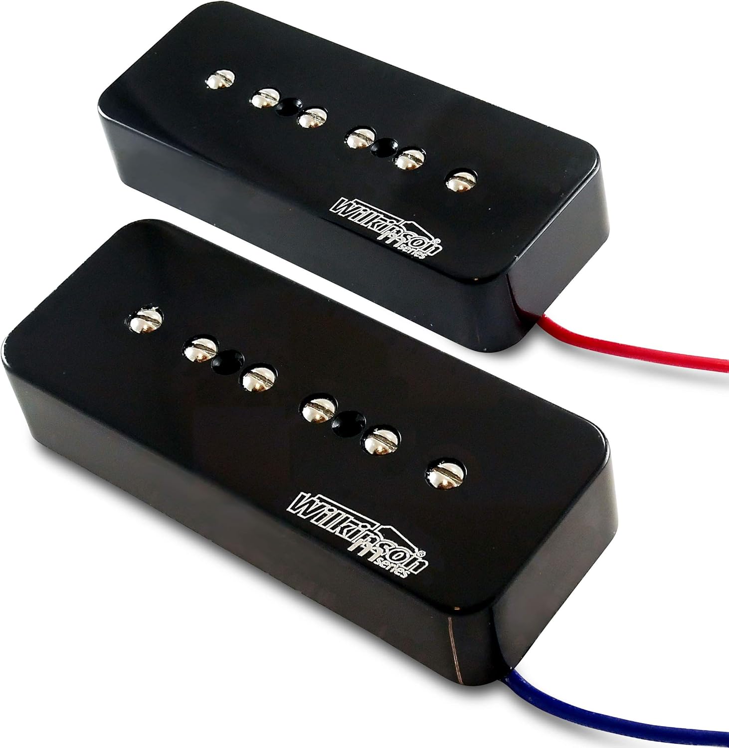 Genuine MSeries Wilkinson Bridge & Neck P90 Soapbar Pickup SET (WO90