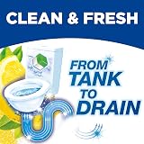 Bloo 3in1 Toilet Blocks 2 Pack Lemon Cistern Cleaner Foaming Limescale view 5