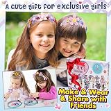 CITSKY Craft Kit Girls 6-12 Fashion Hair Accessories DIY Flower Making Set view 6