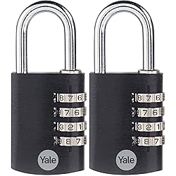 Yale 2 Pack 4 Digit Combination Lock Outdoor