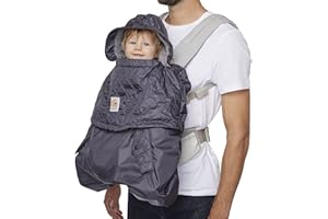 Ergobaby All Weather Resistant Baby Carrier Cover, Charcoal