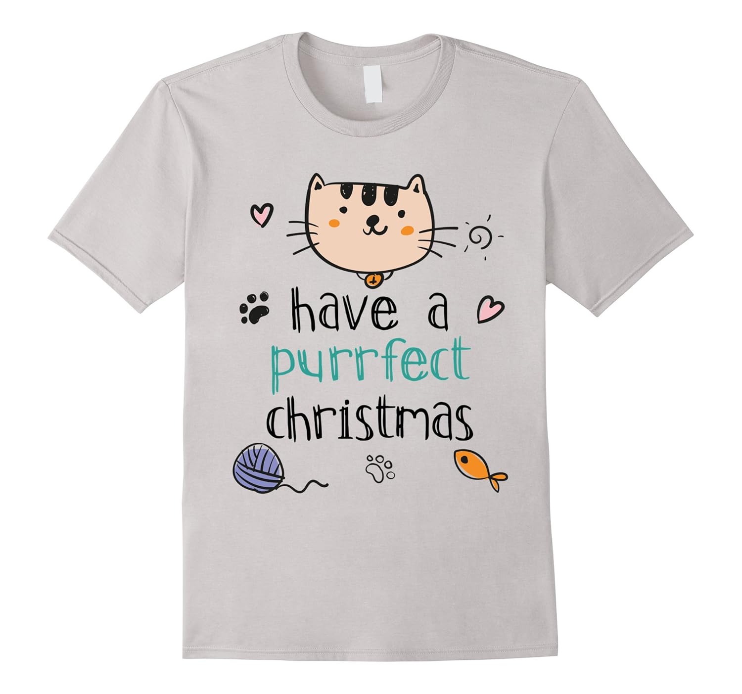 Have a Purrfect Christmas t-shirt by Be the Good-ANZ