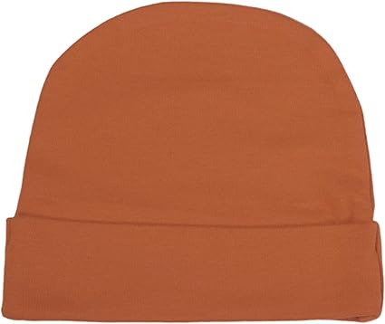 orange baby hat