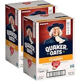 Quaker Old Fashioned Rolled Oats,Non GMO Project Verified,64oz Bags in Box,90 Servings,4 Pound,(Pack of 4)