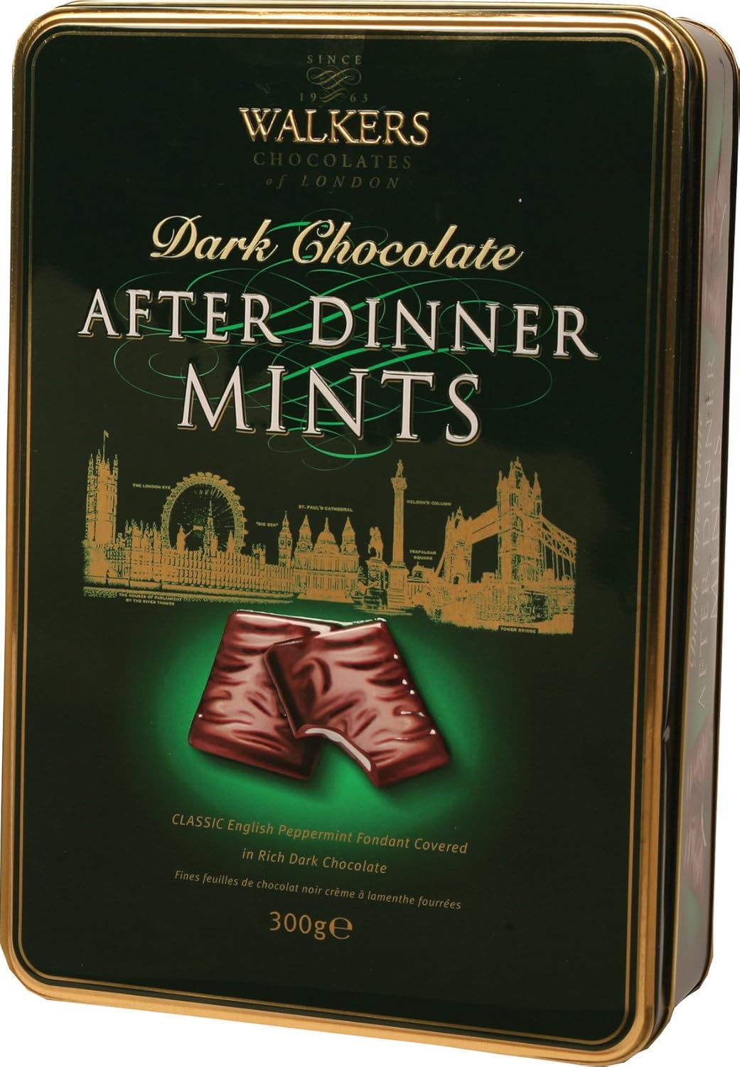 chocolate covered after dinner mints