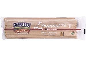 DeLallo Whole Wheat Linguine Organic Pasta, 16 Oz