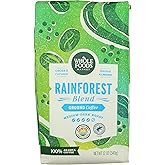 Whole Foods Market, Rainforest Blend Medium-Dark Roast Ground Coffee, Cocoa, Caramel &amp; Toasted Almond, 12 Ounce