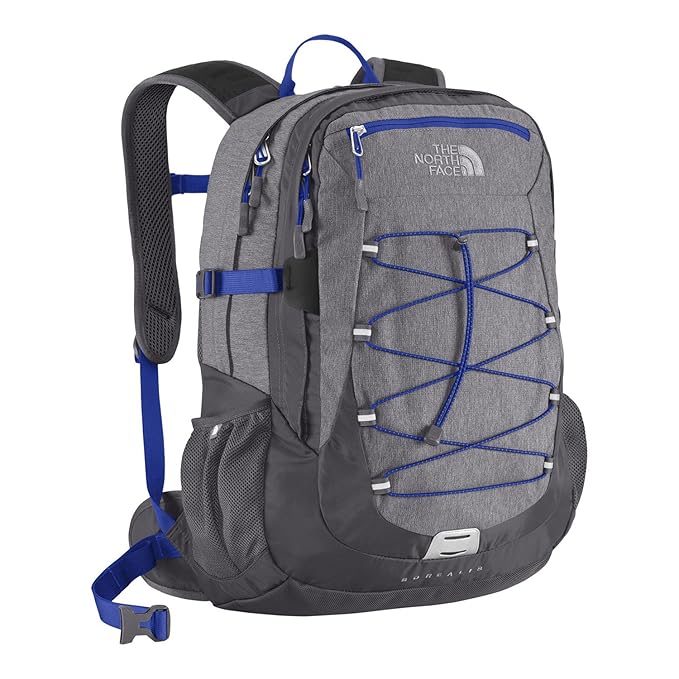 THE NORTH FACE BOREALIS BACKPACK ZINC GREY HEATHER / MARKER