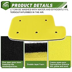 Air Filter for Arctic Cat 400 500 H1 650 V2 TRV TBX