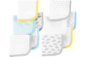 Simple Joys by Carter's Unisex Babies' Washcloth Set, Pack of 10