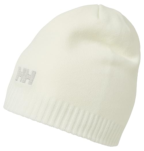 Helly Hansen Men's Brand Beanie, White, STD UK