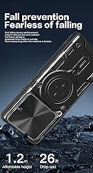 Elubugod Compatible with Xiaomi 14T Case,with Slide