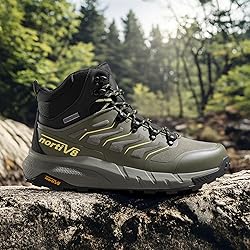 NORTIV 8 Men's Lightweight Hiking Boots Waterproof