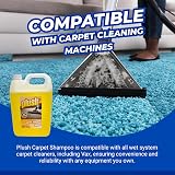 Trade Chemicals Plush Carpet Shampoo 5L Low Foam Odour Deodoriser view 2