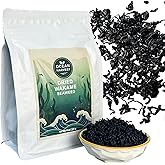 11oz Dried Wakame Seaweed, Sea Vegetable, Pre-Cut for Ramen &amp; Camping Meals | 100% Natural Dried Wakame for Miso Soup, Seaweed Salad, Ramen, Sushi &amp; Stir Fry. Vegan, Gluten-Free, Non-GMO, Resealable Bag