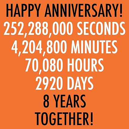 Ottavo Anniversario Di Matrimonio Di Colore Bronzo Anniversary Amazon It Cancelleria E Prodotti Per Ufficio 8 Anni Di Matrimonio