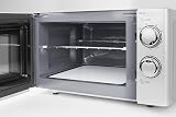 CASO Design MG 20 Ecostyle Microwave Oven & Grill, 20L, 700W, Silver view 5