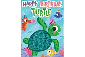 Little Hippo Books Happy Birthday Turtle I Ocean Children's Books Ages 1-3 | Touch and Feel Books for Toddlers 1-3 & Baby Books | Best Kids Books and ... Sensory Board Books for Baby & Toddler Time)