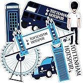 Desert Cactus Tottenham Hotspur Spurs Sticker Decal Sheet Vinyl Football Soccer Premier League Laptop Water Bottle Car Scrapbook (Type 2-4)