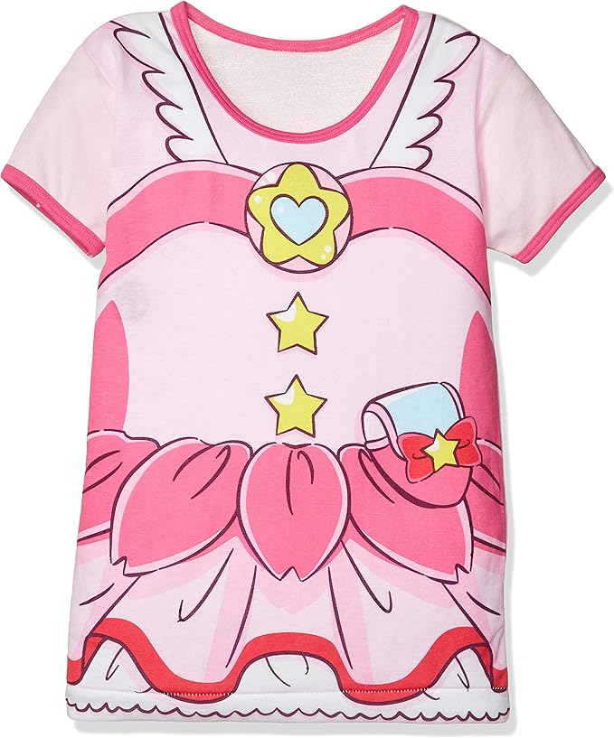 バンダイ インナー スタートゥインクルプリキュア 19aw 女児変身インナー半袖シャツ A 521 アソート 日本 1cm 日本サイズ1 相当 インナーシャツ 通販 Amazon
