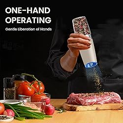 BELRIGO Battery Operated Salt And Pepper Grinder