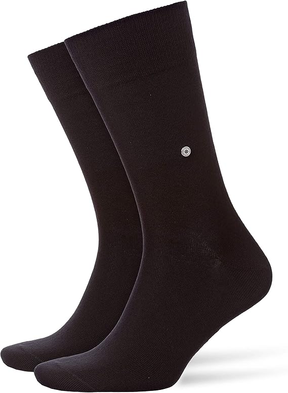 Burlington Men's Everyday 2Pack M SO Socks, Black, UK 6.511 (size 40