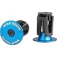 Wolf Tooth Alloy Bar End Plugs (Set of 2) - Blue