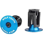 Wolf Tooth Alloy Bar End Plugs (Set of 2) - Blue | Colors