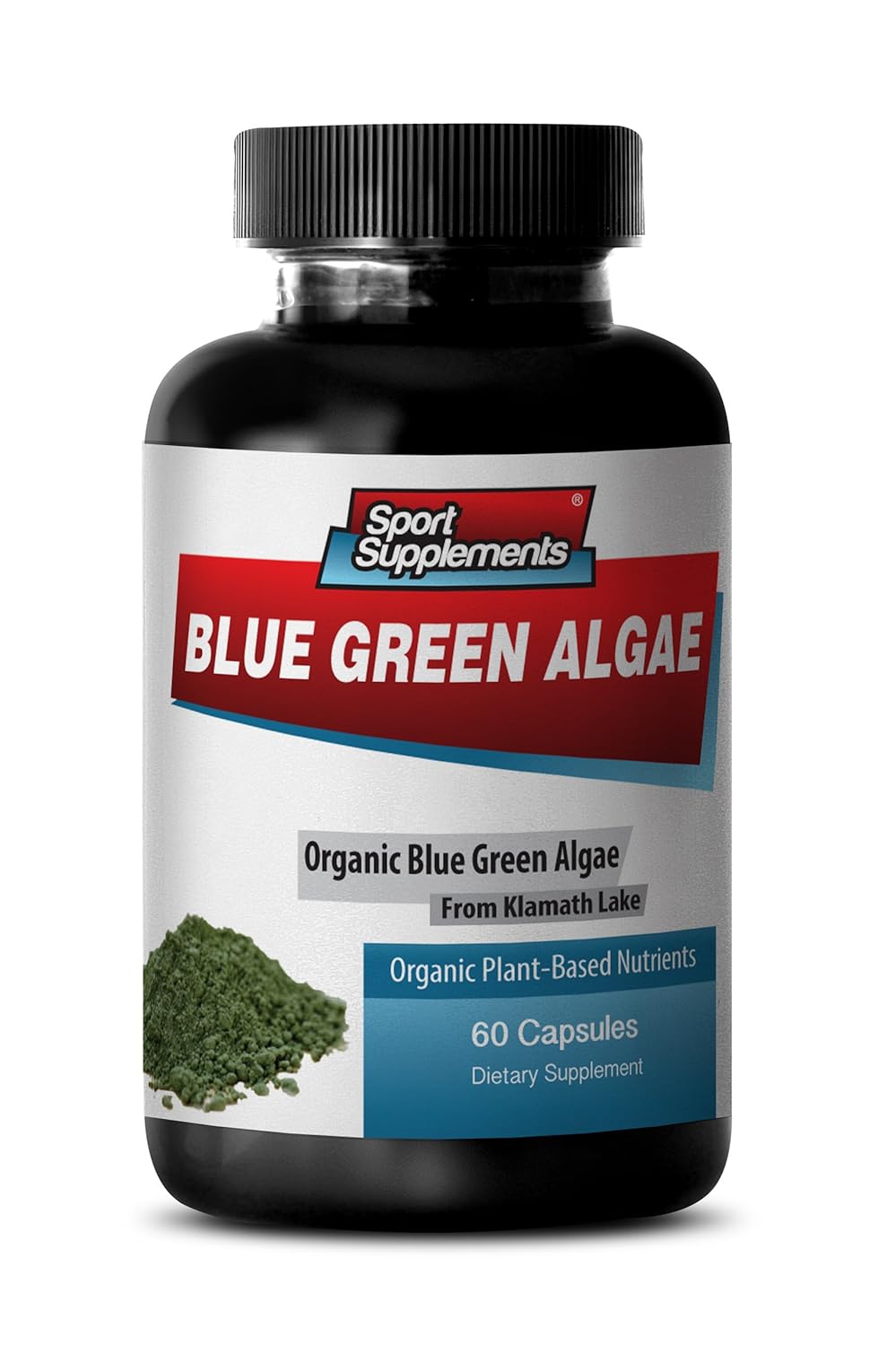 Premium Herbal Supplement Klamath Blue Green Algae 500mg