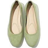 Shupua Flats for Women Round Toe Flat Shoes Dressy Black Ballet Flats Comfortable Womens Dress Shoes Ballerina Flats for Work