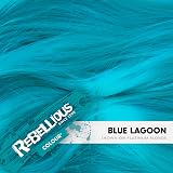 PaintGlow Rebellious Colours Vegan Semi Permanent Hair Dye Blue Lagoon 100ml view 4