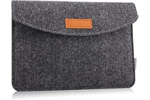 MoKo 9-11 Inch Felt Tablet Sleeve Bag Carrying Case Fits with New 11-inch iPad Air M2, New 11-inch iPad Pro M4, iPad 10th Gen