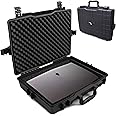 CASEMATIX 15.6-17.3 Inch Laptop Hard Case Compatible with Dell Alienware Laptops M15, Area 51m AW17R4, AW15R3 and More Laptops Up to 17 inches with Custom Waterproof Design, Case Only