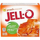 Jell-o, Gelatin Dessert, Peach (Pack of 2)
