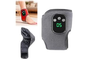 Fodeuxp Foot Renew Triple Method Massager, 2025 New 3 in 1 Wireless Heated Foot & Ankle Wrap, Portable Foots Renew Massager for Ankle Relaxation (1 Pcs)